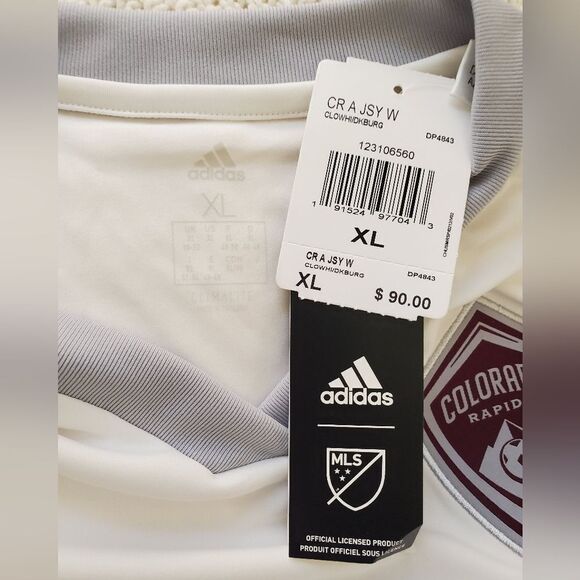 Adidas MLS Colorado Rapids 96 Transamerica Jersey sz XL - Picture 8 of 10